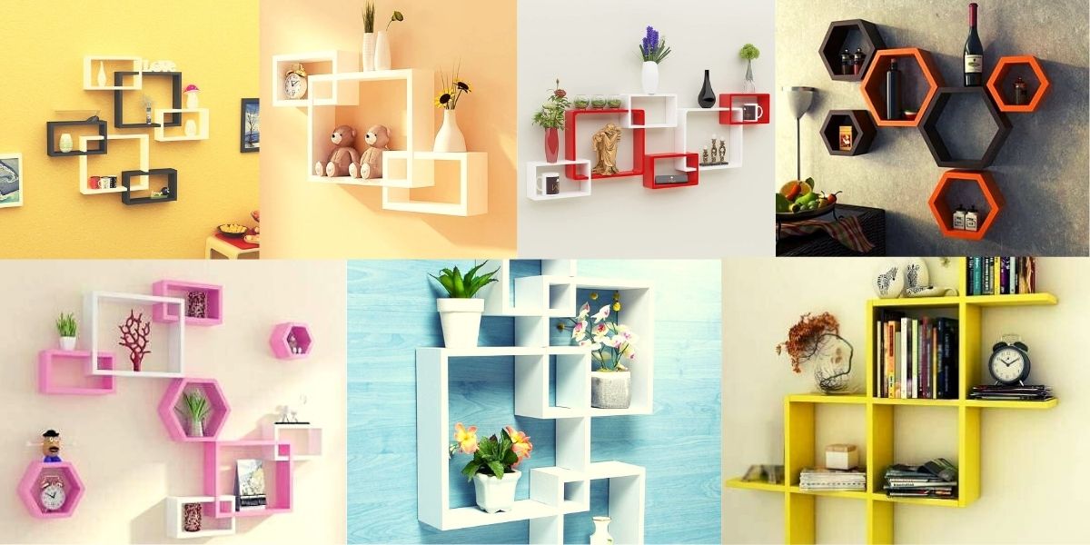 Trending Cool Wooden Shelves India 2022, Stylish Wooden Wall Shelves